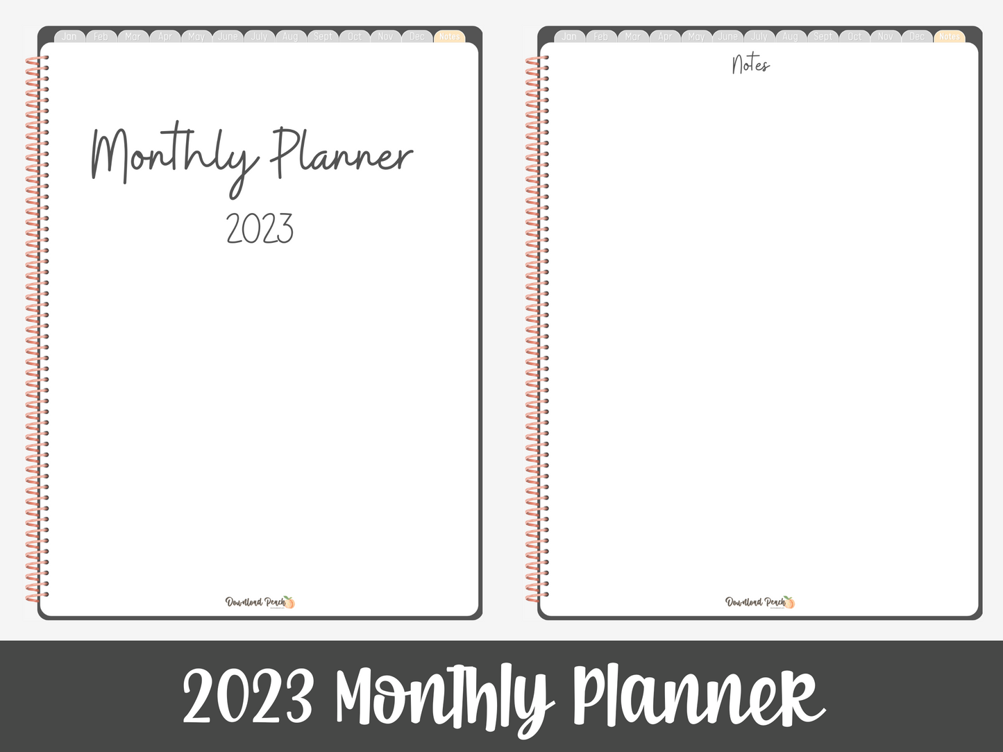 2023 Monthly PDF Planner